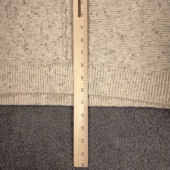 By Malene Birger Lotty Sweater Womens Extra Small Cream Knit Minimal Lagen Tunic - Picture 7 of 10